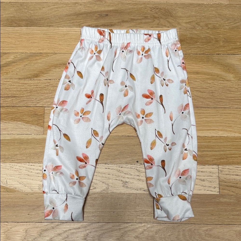 Autumn Leaf Print Kids Joggers